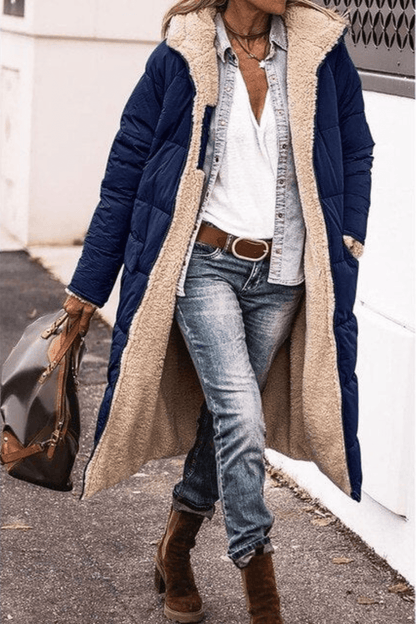 Carina - Manteau élégant réversible pour femme