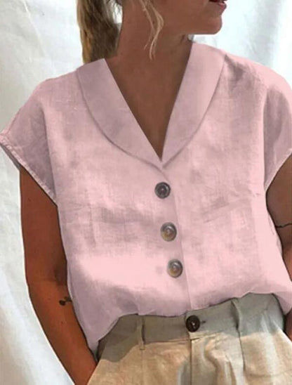 Blouse à Col Élégante pour Femmes